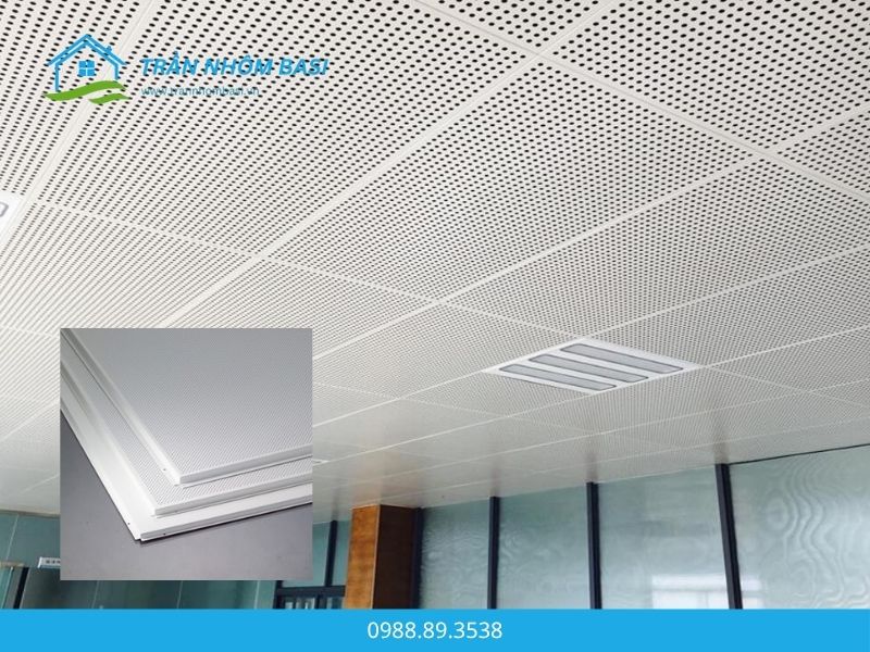 trần nhôm austrong clip-in