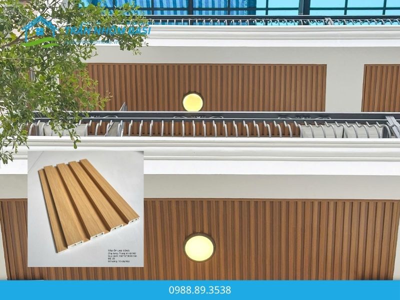 trần nhôm giả gỗ