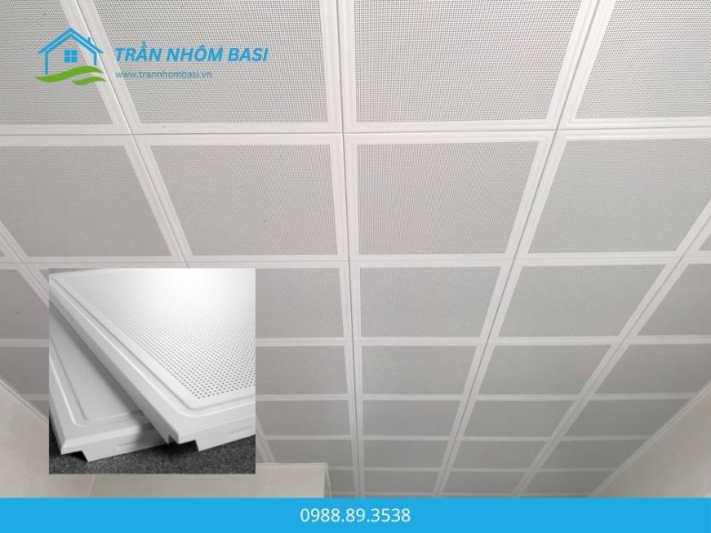 trần thả nhôm clip-in