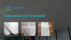 trần nhôm clip-in 600x600