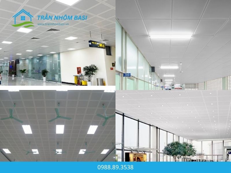 Ứng dụng trần nhôm Austrong 600x600